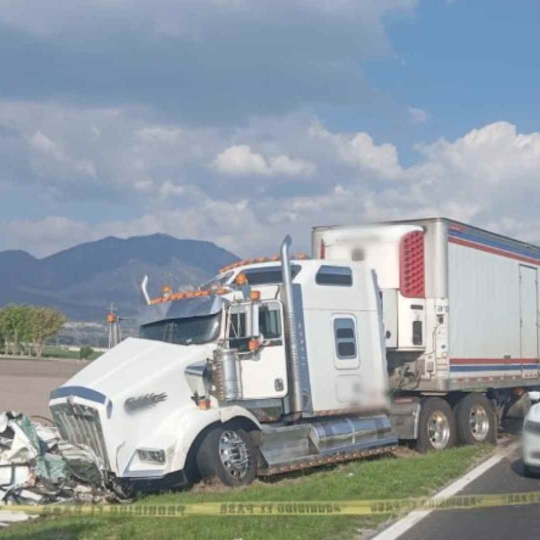 Accidente en Puebla. Foto: Guardia Nacional